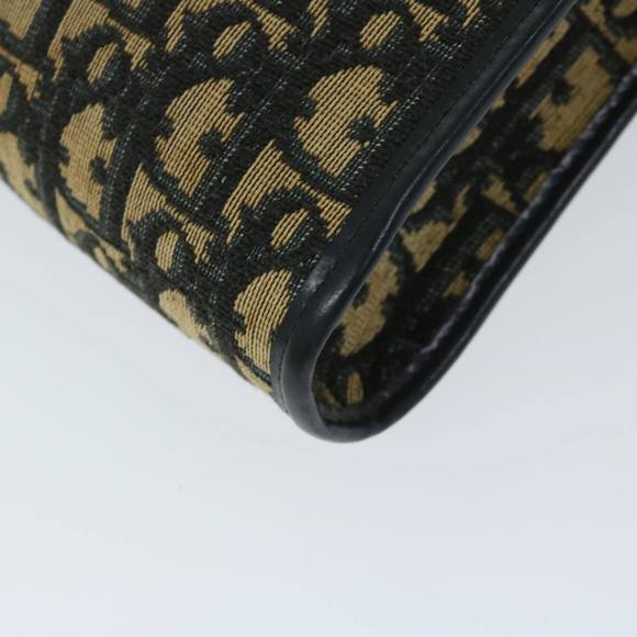 Christian Dior Trotter Canvas Shoulder Bag Navy Auth 69408 - Picture 16 of 16